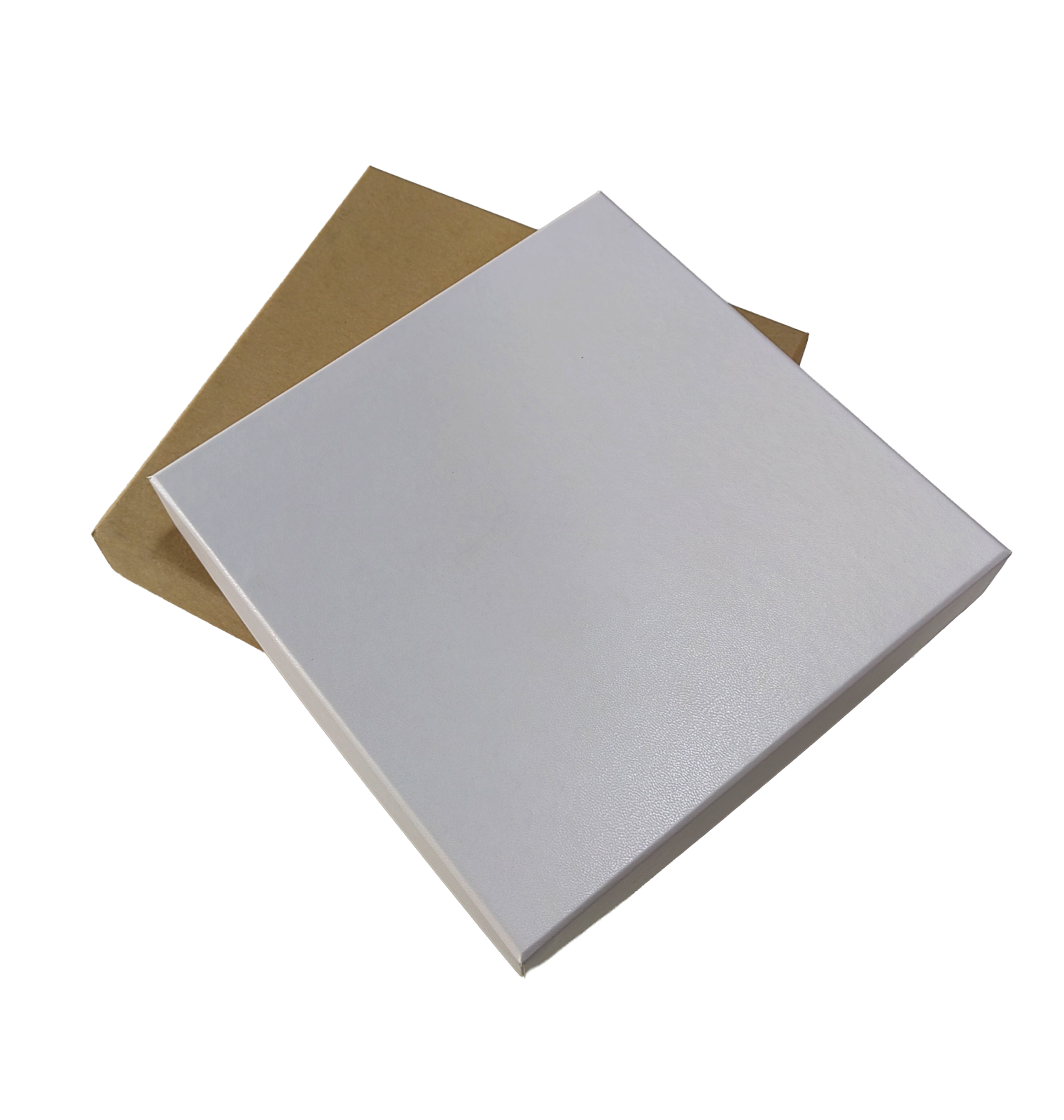 Ready-made Top and bottom Box (White and brown)