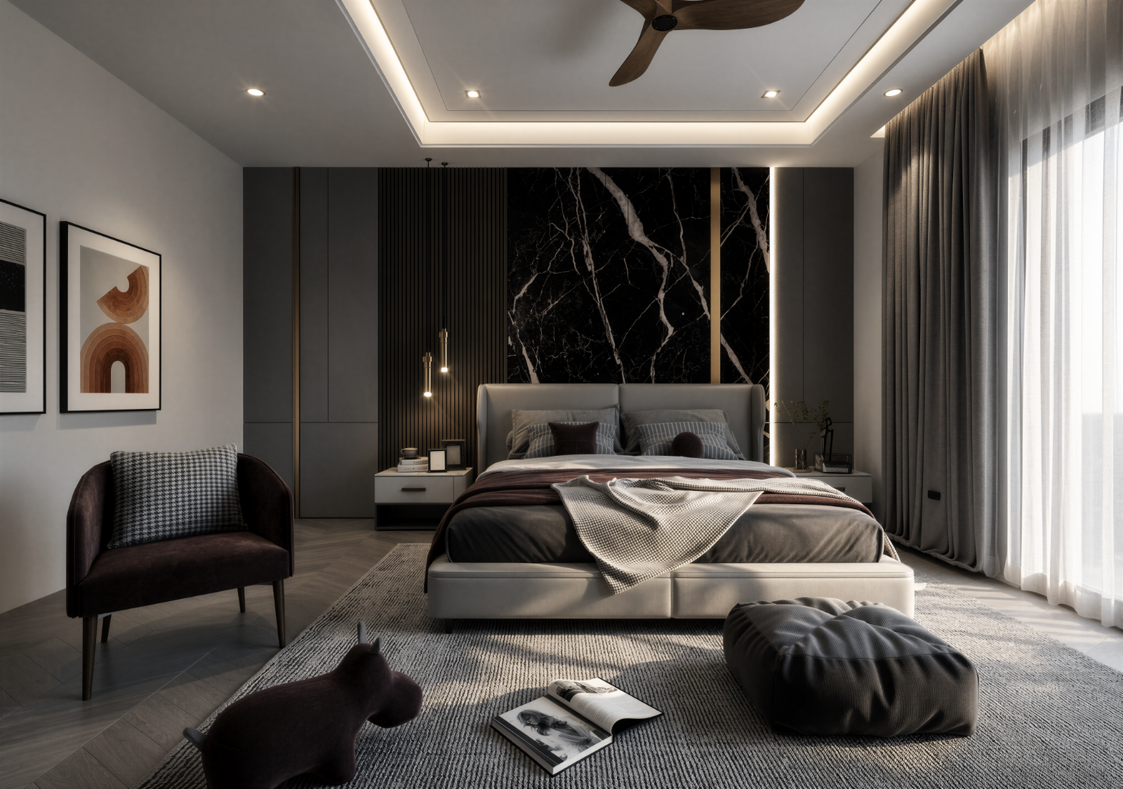 Master Bedroom - Erica Residence @ Semi Detached | Interior Design in Selangor & KL Now