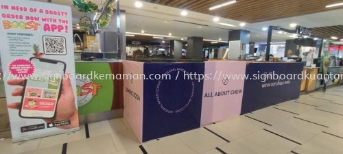 ARTISANAL BAKED GOODS INDOOR SHOPPING MALL HOARDING BOARD AT CHUKAI KEMAMAN TERENGGANU MALAYSIA