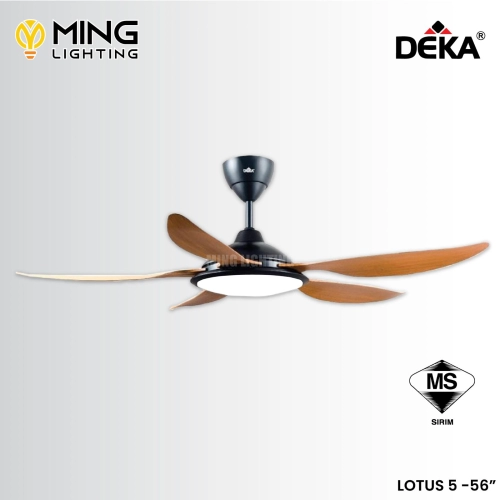 DEKA LED Ceiling Fan LOTUS 5 56"