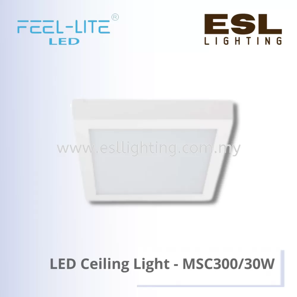 FEEL LITE LED CEILING LIGHT -  MSC300/30W 