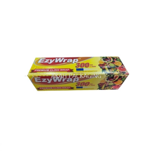 EzyWrap Catering Film 12"(300mm) x 300m With Sliding Knife