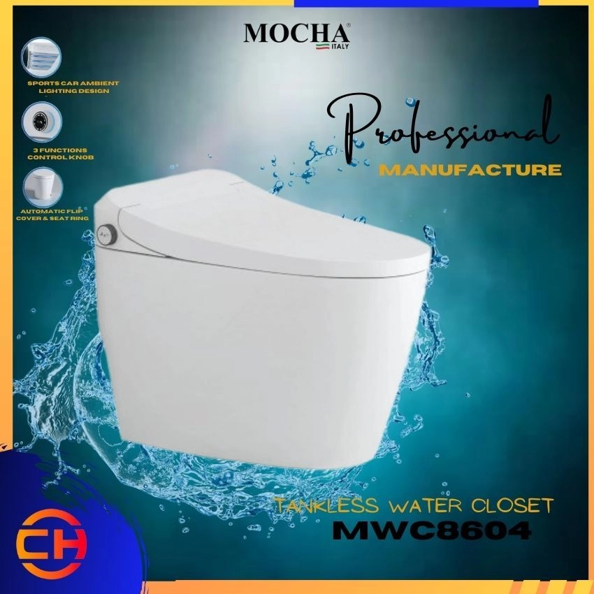 MOCHA TANKLESS WATER CLOSET MWC8604