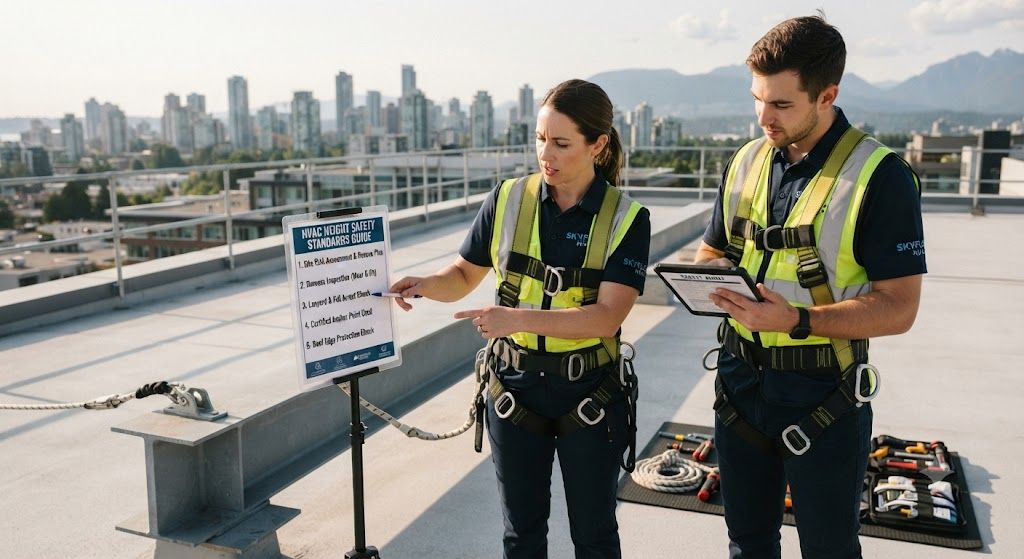 professional HVAC height safety standards guide