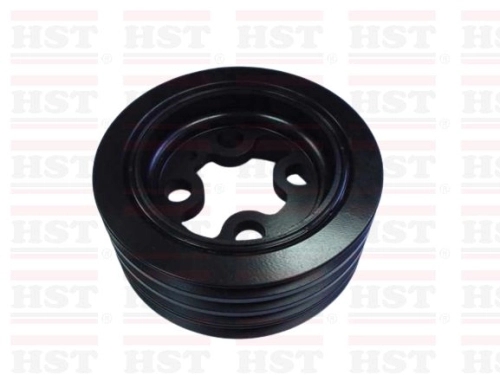 89703-3848 PERKASA HICOM 4.3 MTB150 4HF1 CRANKSHAFT PULLEY WITH RUBBER THAILAND (CSP-MTB150-0RB)