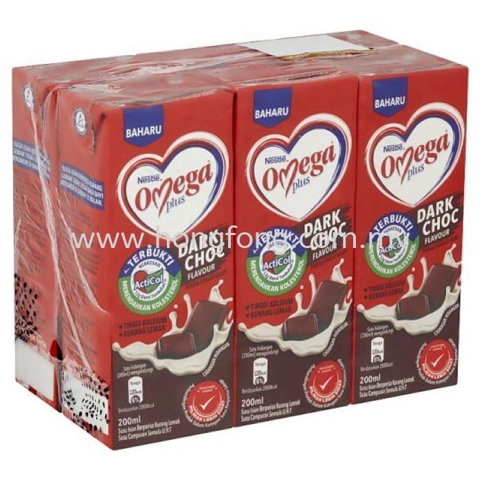 NESTLE OMEGA+ DARK CHOCO RTD(200ML)