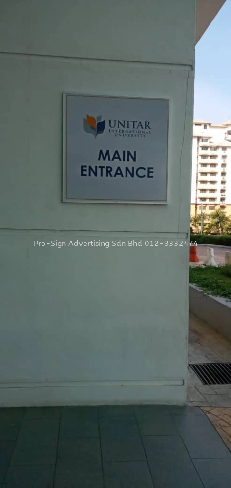 ACP SIGNAGE (UNITAR, 2022, KELANA JAYA)