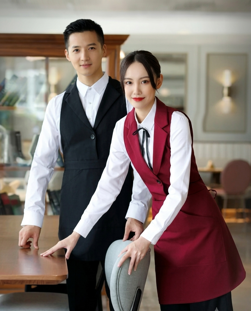 Custom Made Hotel Uniform | Premium Hospitality Workwear | Stylish Hotel Staff Uniform for Luxury Service
