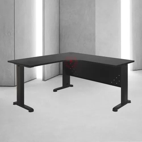 5ft 6ft L-Shape Office Table | Meja Pejabat | Meja Office