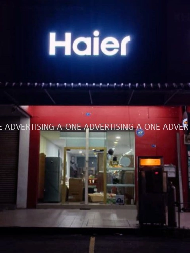 Haier 3d box up front lit led 