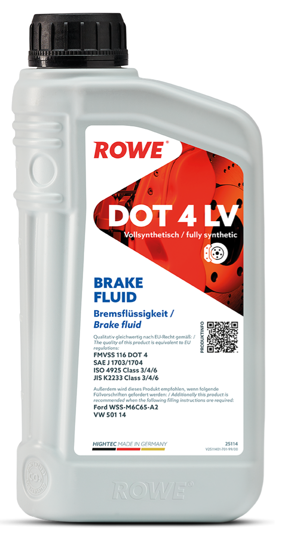 HIGHTEC BRAKE FLUID DOT 4 LV