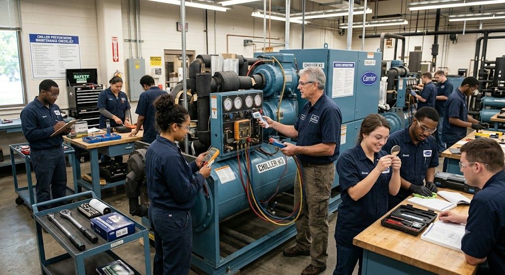 Chiller preventive maintenance training