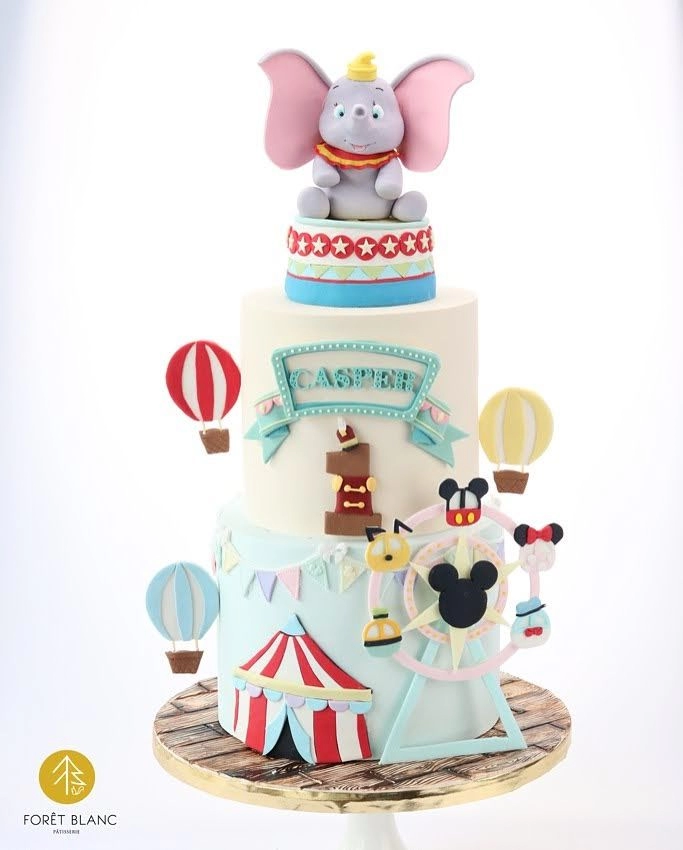 Dumbo Elephant Cake