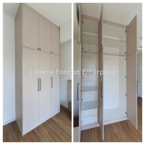 3 Panels Wardrobe Cabinets