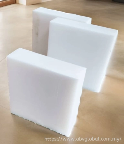 POM White Sheet, 130mm Thickness - High-Quality Plastic Material for Diverse Applications