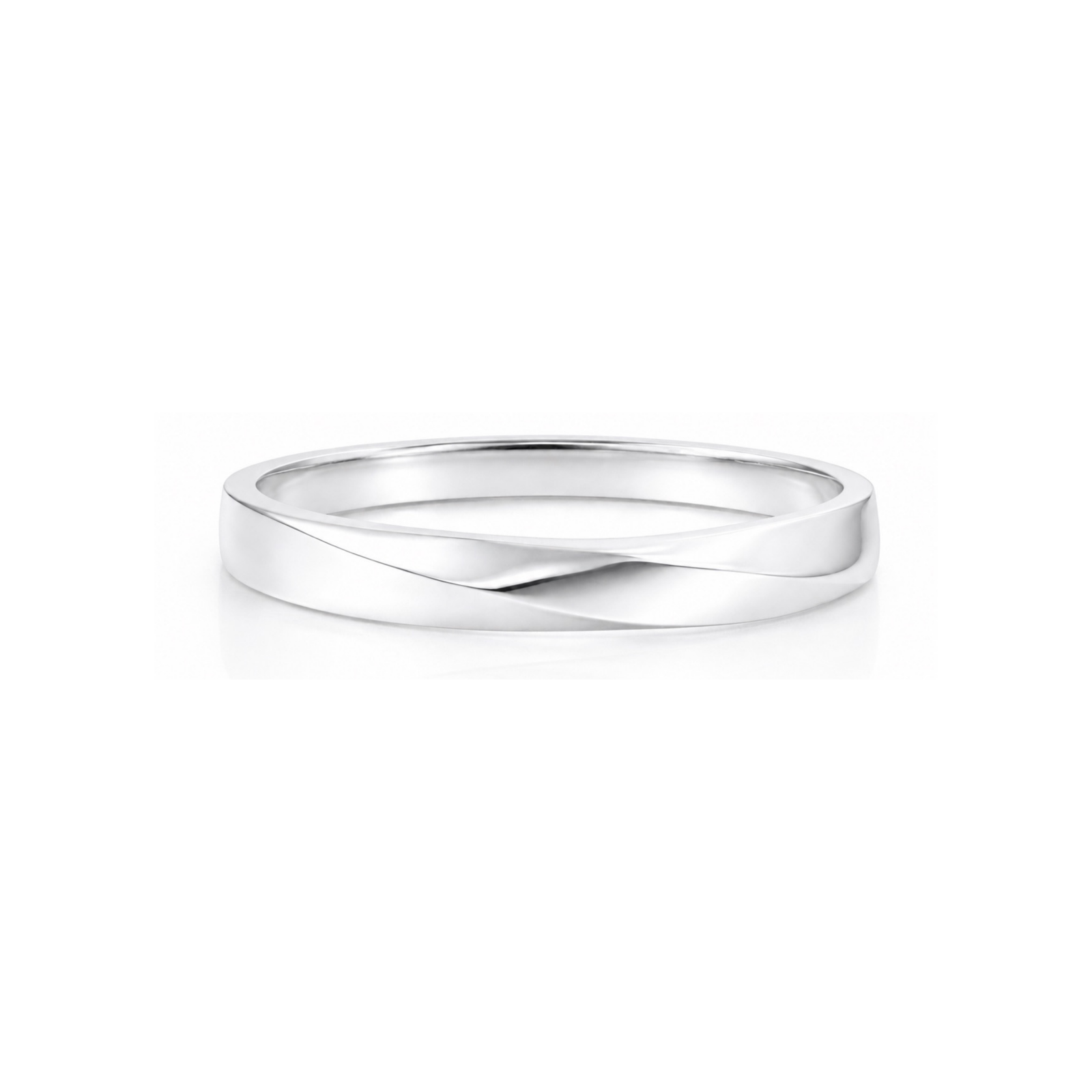 Roman & Co庐 Aerion Flow Wedding Band
