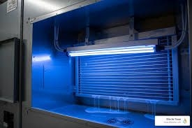 UV-C Germicidal Lamp Installation for AHU