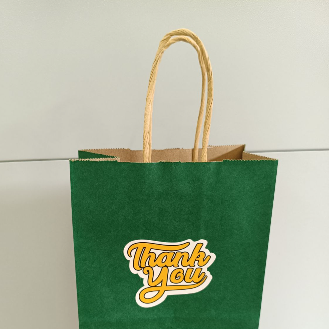 Custom Paper Bag Printing Rope Handle Sabah Kota Kinabalu CCS