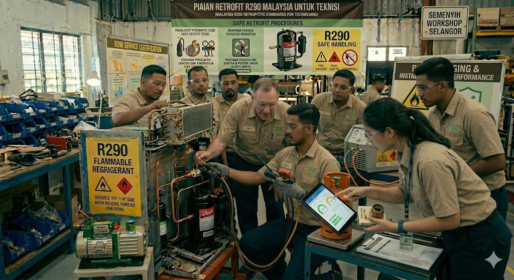 R290 installation technician training