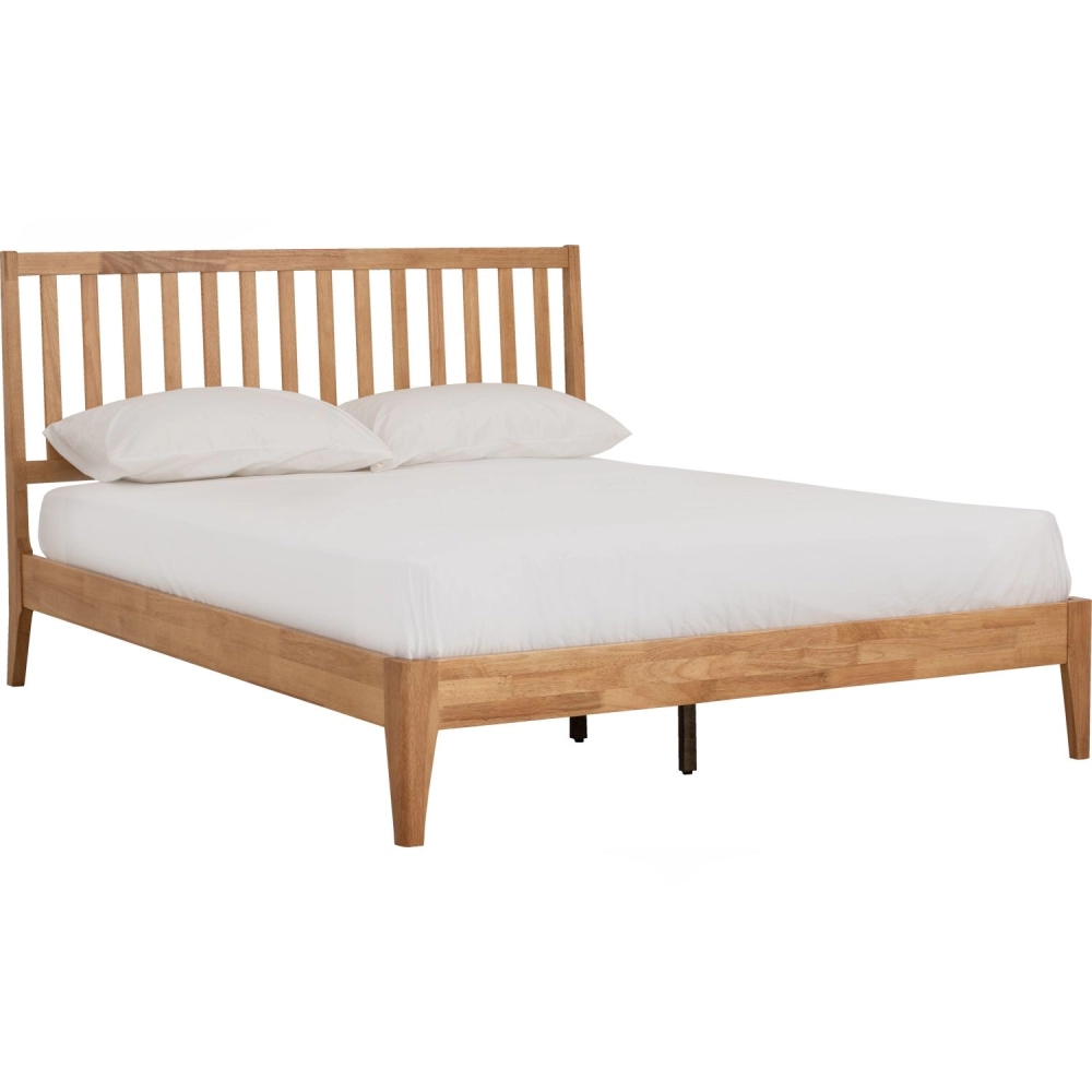 Cleveland Bedframe Only - Natural (Queen Size)