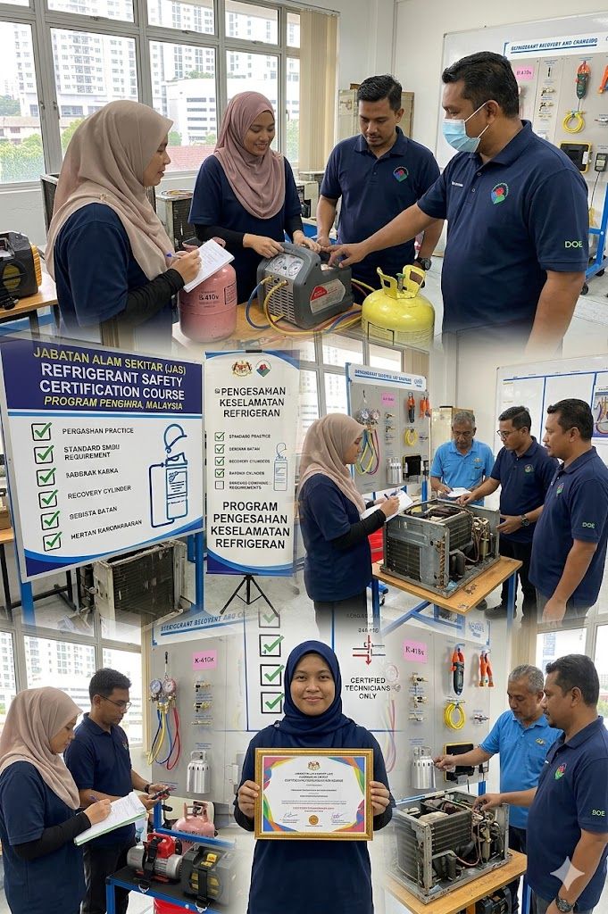 refrigerant safety certification course Malaysia
