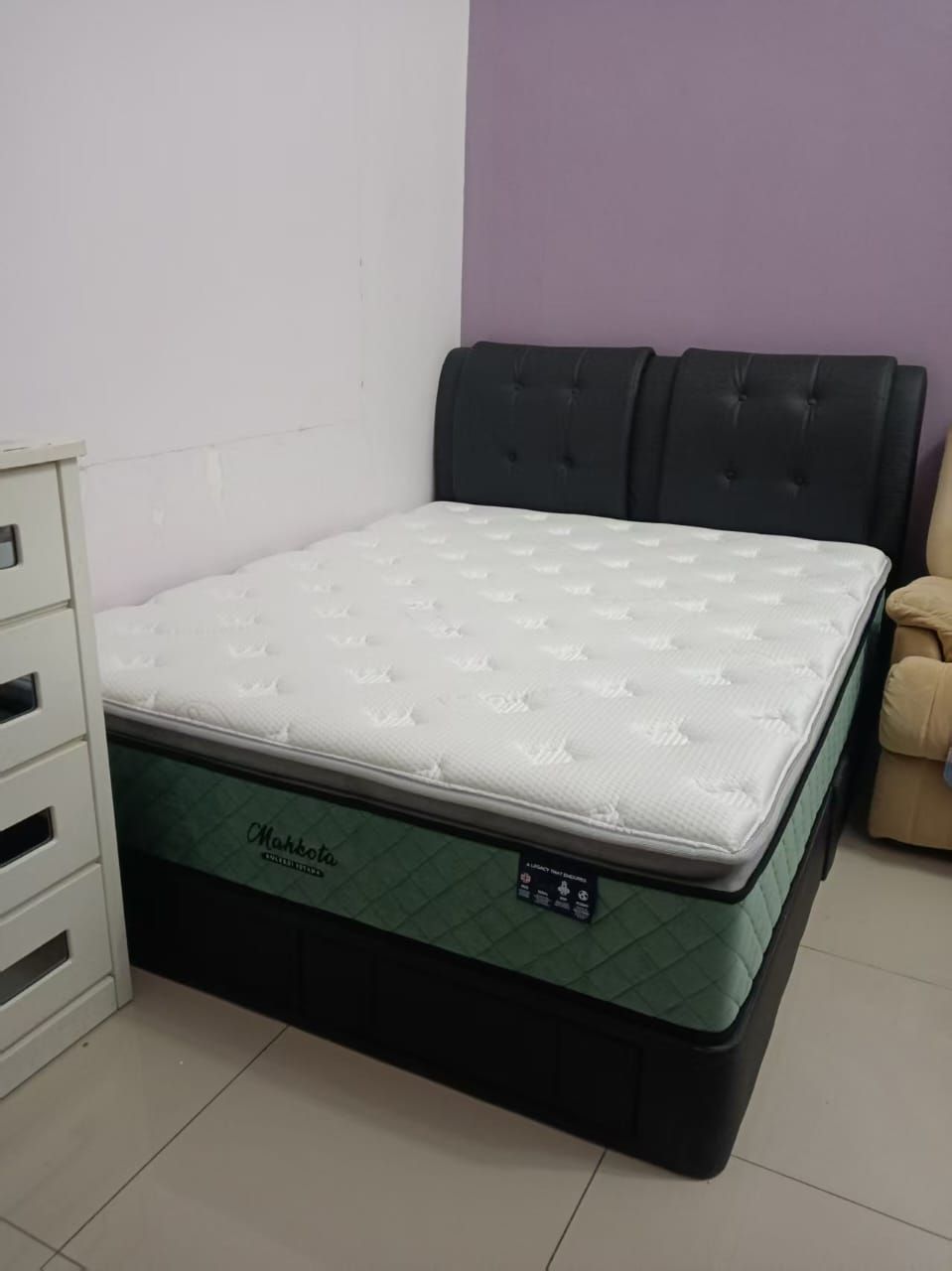 Dunlopillo Mahkota Queen Size Pocket Spring Mattress | Premium Pillow Top Queen Mattress | Luxury Hotel Mattress Malaysia | Deliver Penang, Kedah,Kulim, Lunas,Bertam,Taesk Gelugor, Georgetown