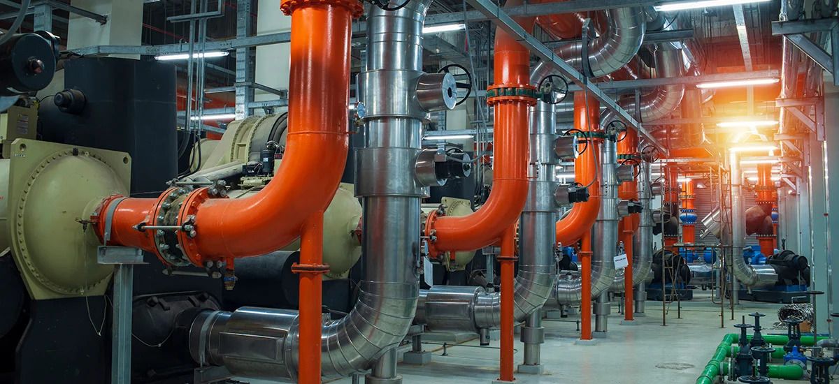 Centralized chiller plant engineering