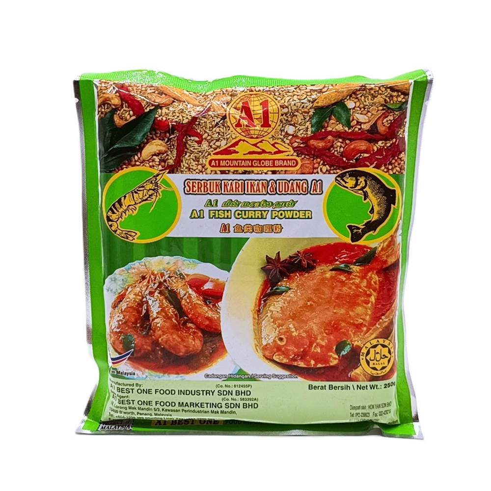 A1 Serbuk Kari Ikan & Udang / Fish Curry Powder 250g