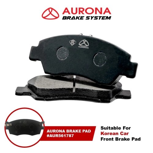 Aurona Brake Pad AUR561787 Front Accent Verna Rio K2