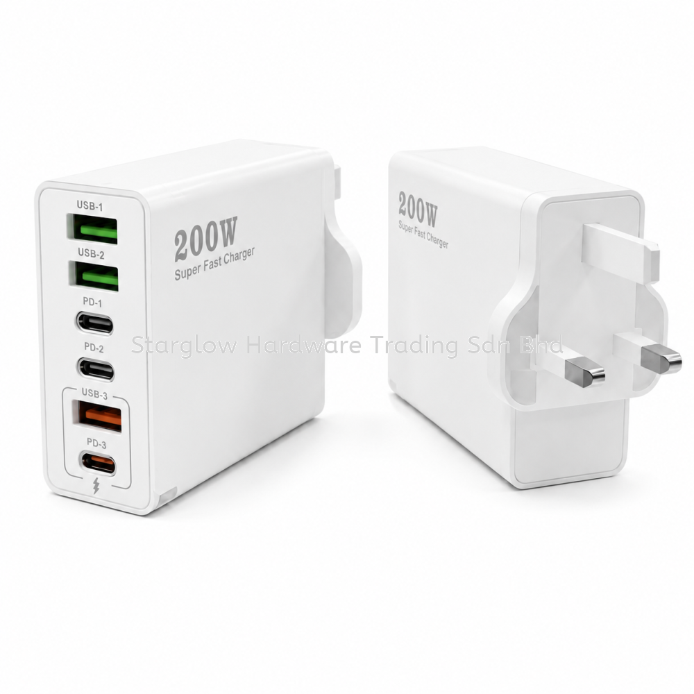 200W Super Fast Multi-Port Charger