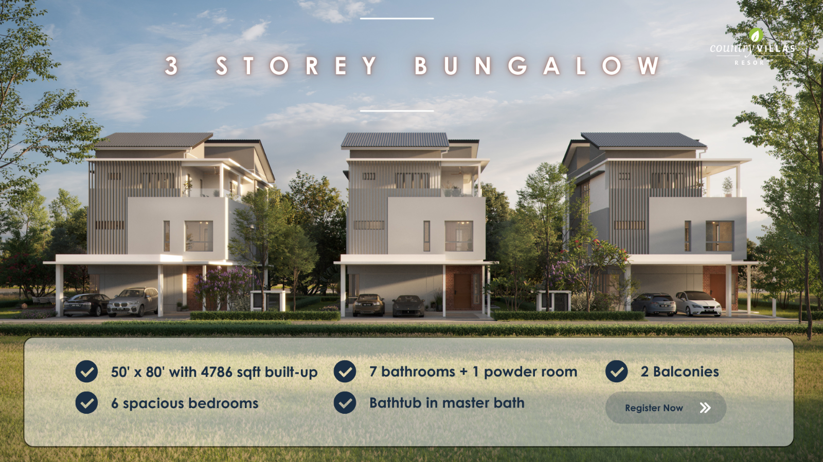 Phase 7 Valderrama Series - Three Storey Bungalow