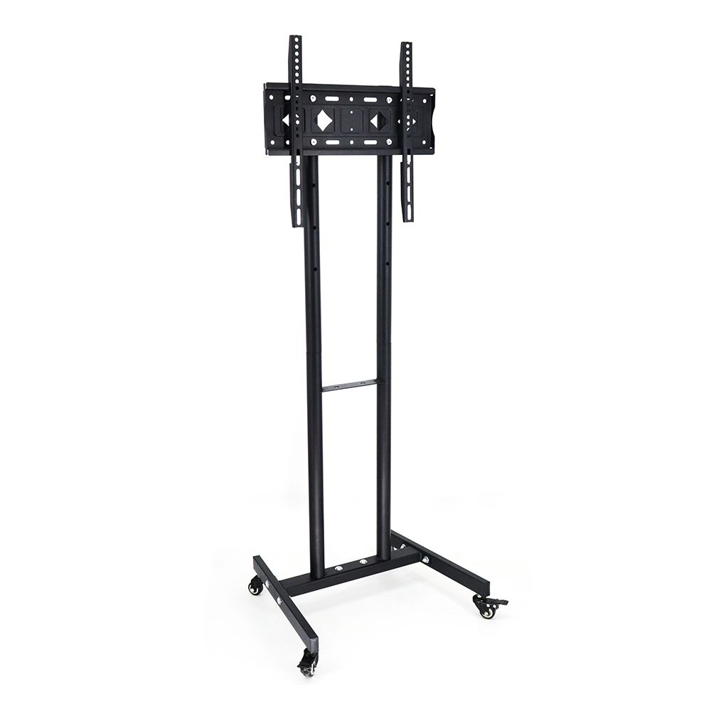 Y609S Mobile TV Stand on Wheels for 32"-55" TVs | Compact Rolling TV Cart | VESA 400x400mm | 25kg Load Capacity