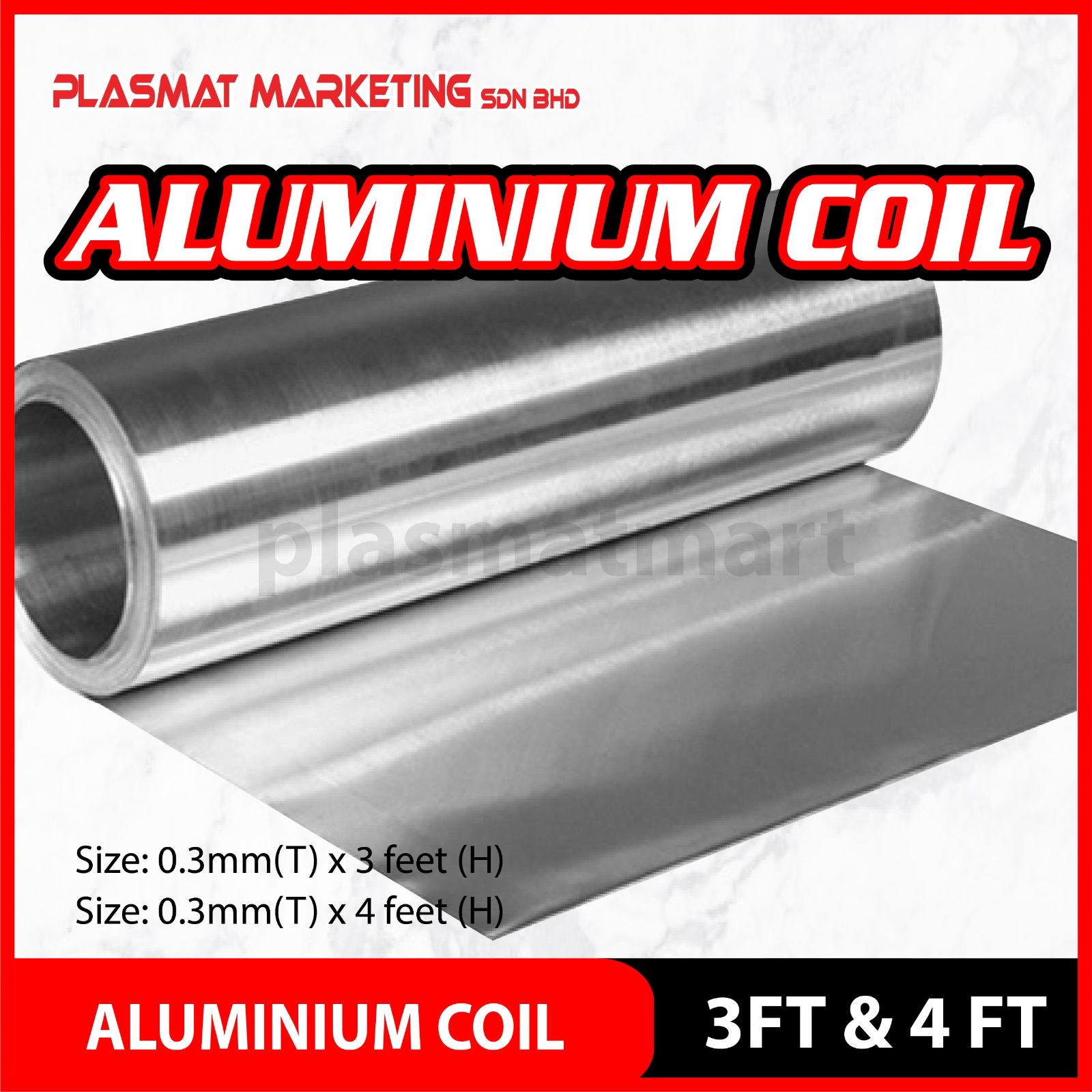 ALUMINIUM COIL 4 Feet