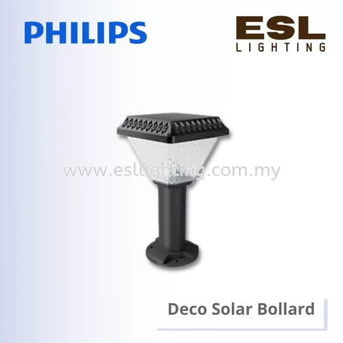 PHILIPS SOLAR LIGHTING Deco Solar Bollard - BGC050 LED2/730 SS