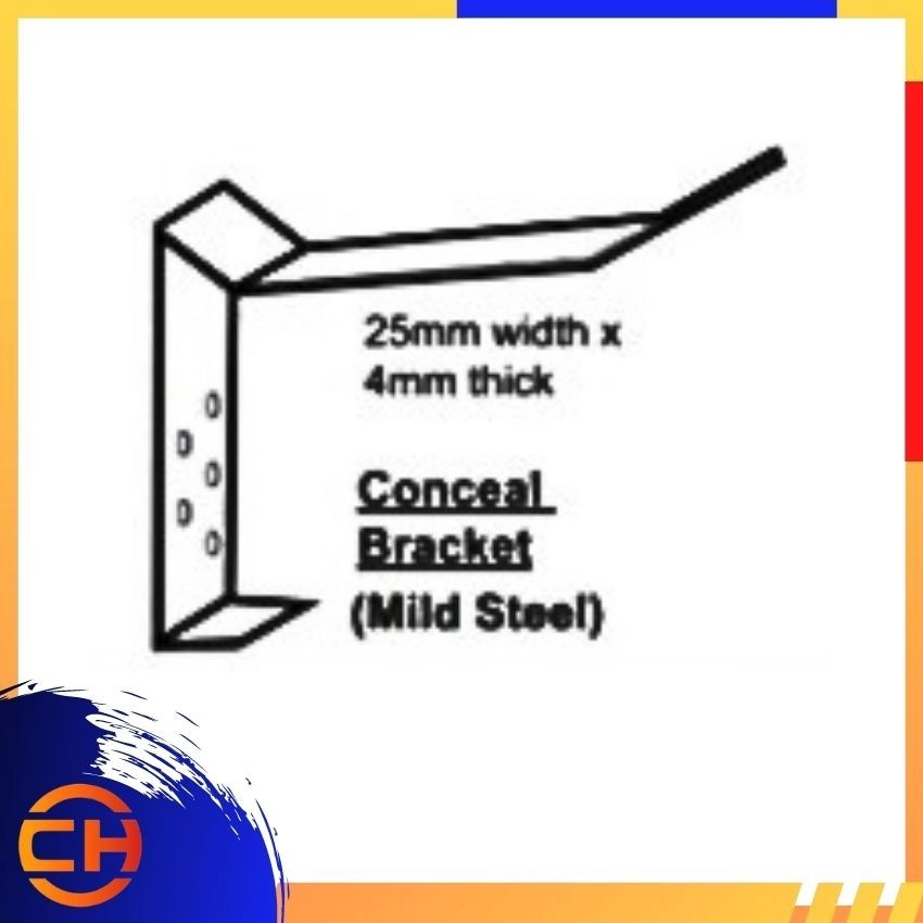 ZINK GUTTER ZINCALUME | COLORCOIL PPGI | STAINLESS STEEL SUS 304/2B CONCEAL BRACKET ( MILD STEEL ) ROLL FORMING METAL GUTTER 