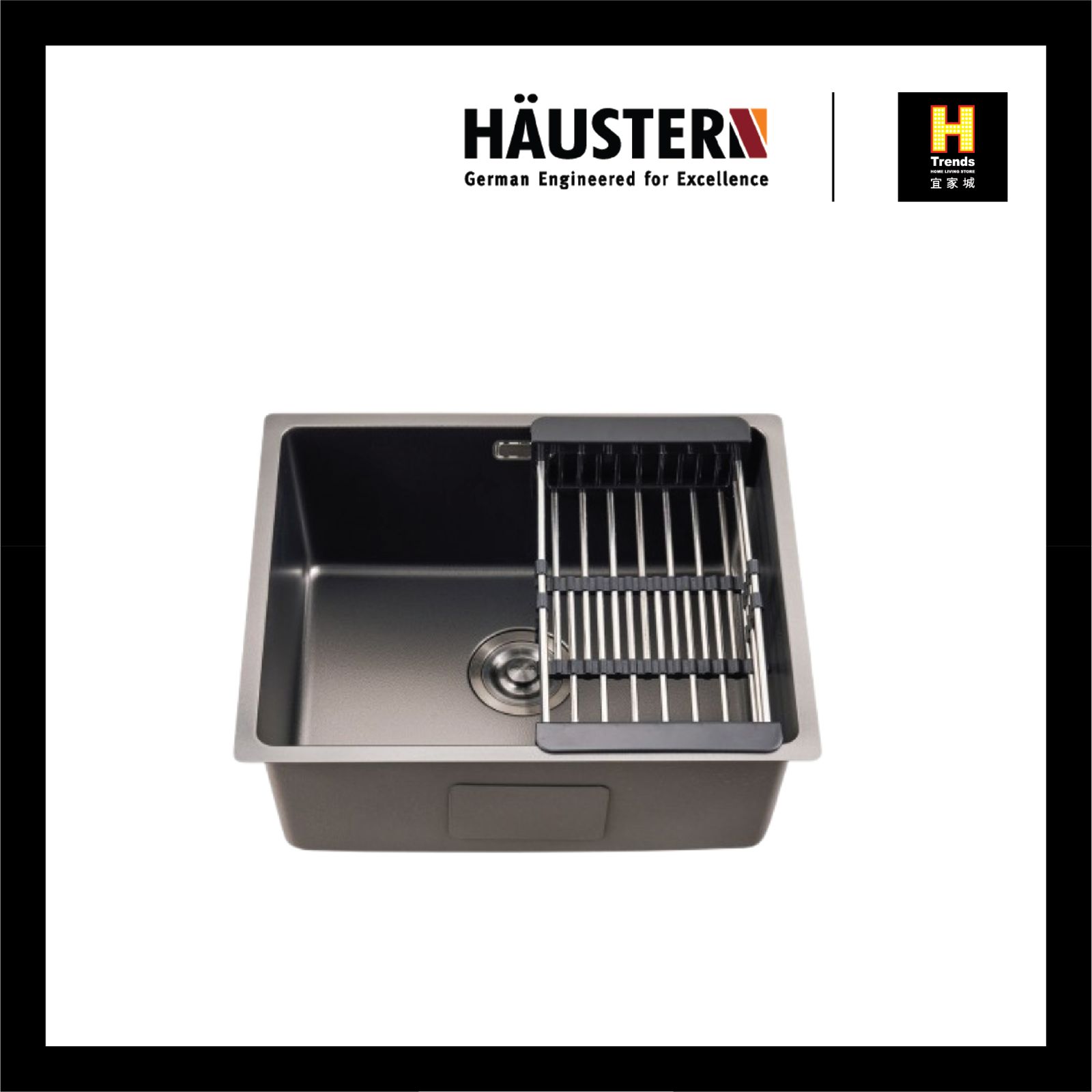 HAUSTERN NAPPA SERIES HAND CRAFTED SINK (HT-NAPPA-540-TG)