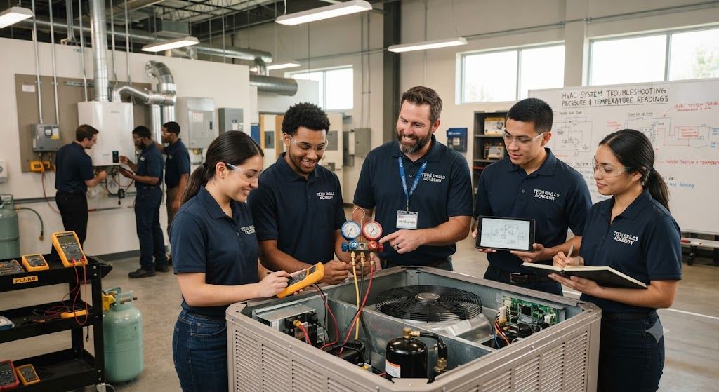 Commercial HVAC maintenance training