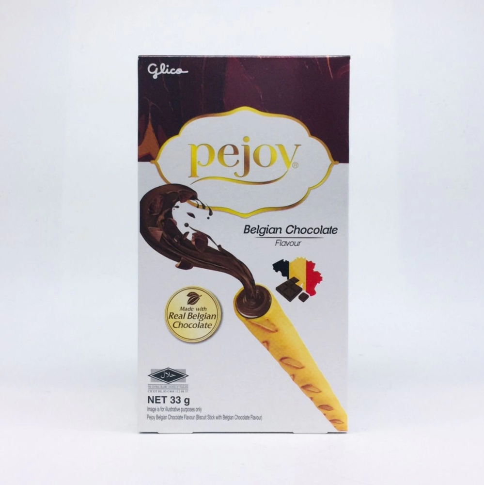 Glico Pejoy Belgian Chocolate Flavour格力高百醇比利時巧克力棒33g