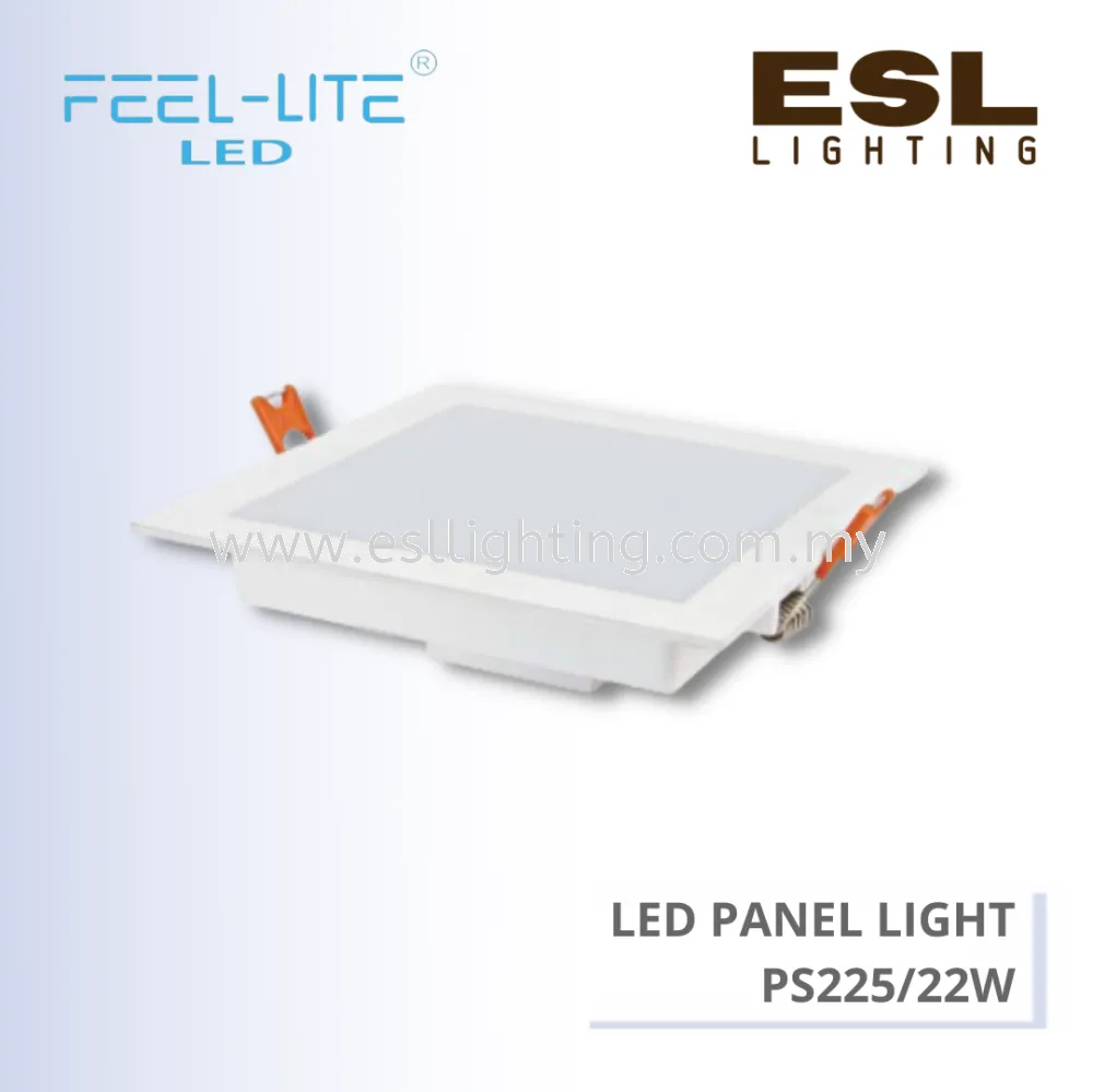 FEEL LITE LED RECESSED DOWNLIGHT SQUARE 22W - PS225/22W