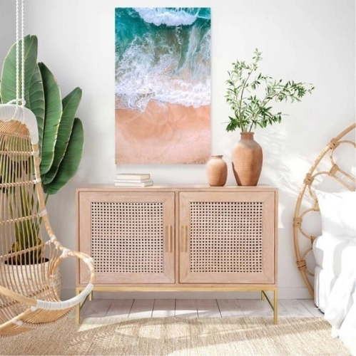 TC 010 - RATTAN TV CONSOLE