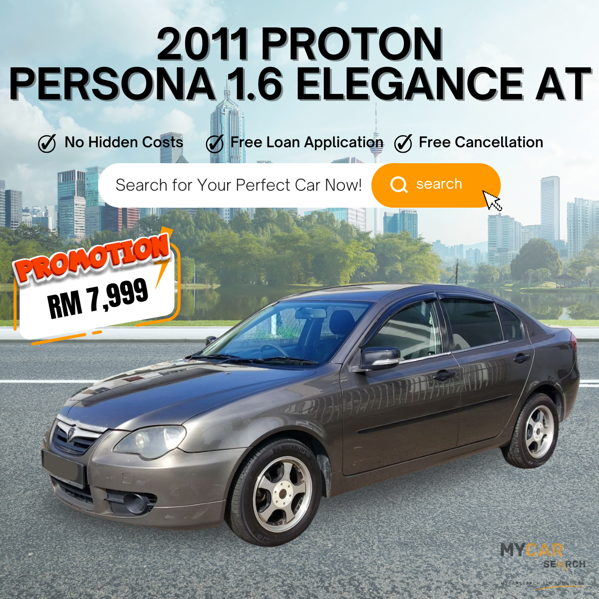 2011 PROTON PERSONA 1.6 ELEGANCE B-LINE AT