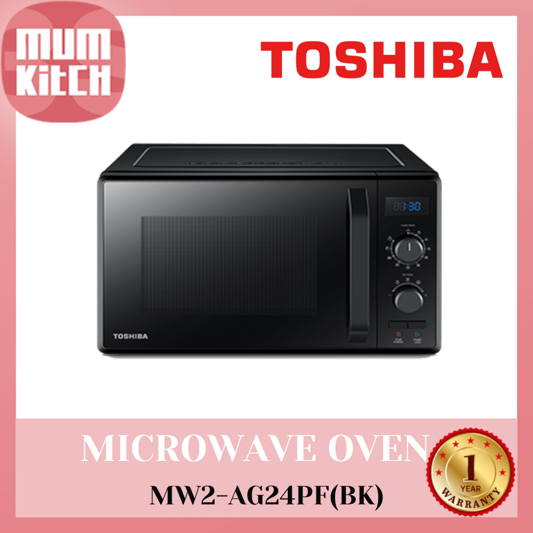 TOSHIBA Microwave Oven Grill Function 24L MW2-AG24PF(BK)