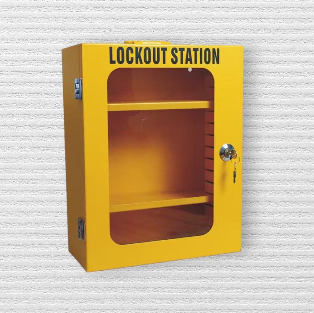 VSAFEMKT | LSS01 Lockout Tagout Station Cabinet | Secure Wall-Mounted ...