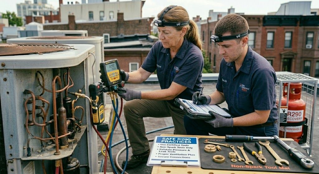R290 installation best practices