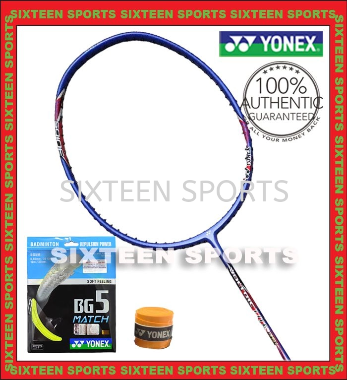  Yonex Voltric Lite 35I Blue (C/W Yonex BG5 Match String & Overgrip)