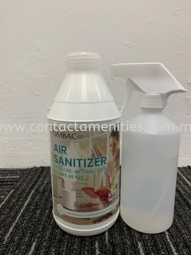 1L Air Sanitizer + 500ml Spray Bottle