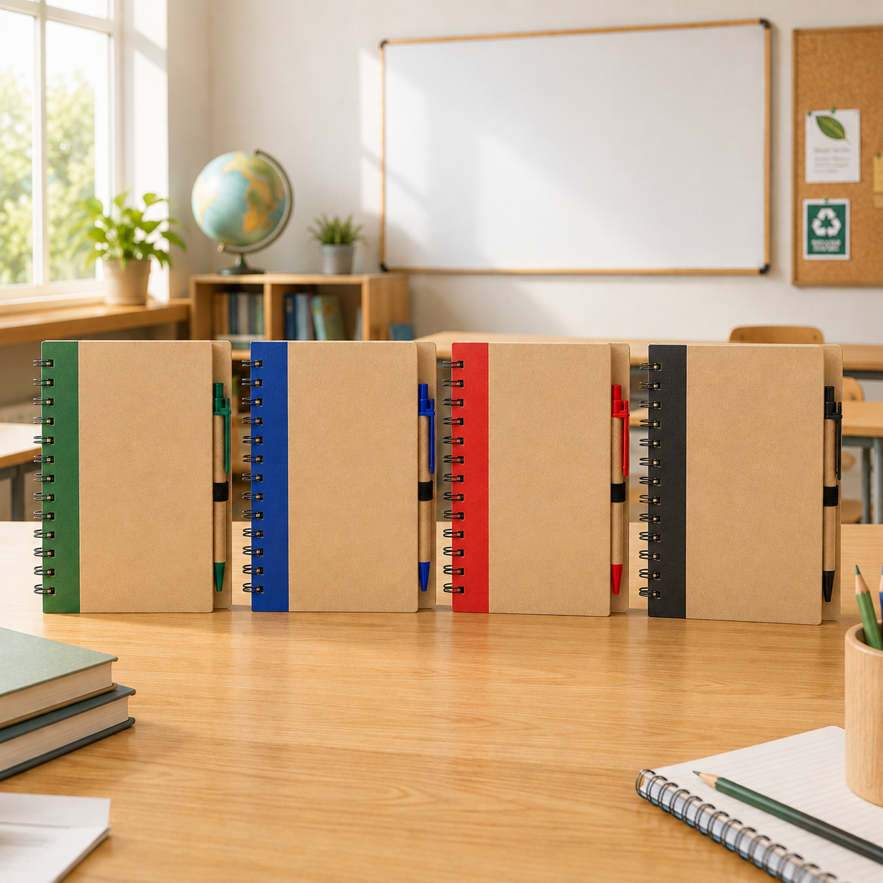 Eco A5 Notebook with Pen 0103