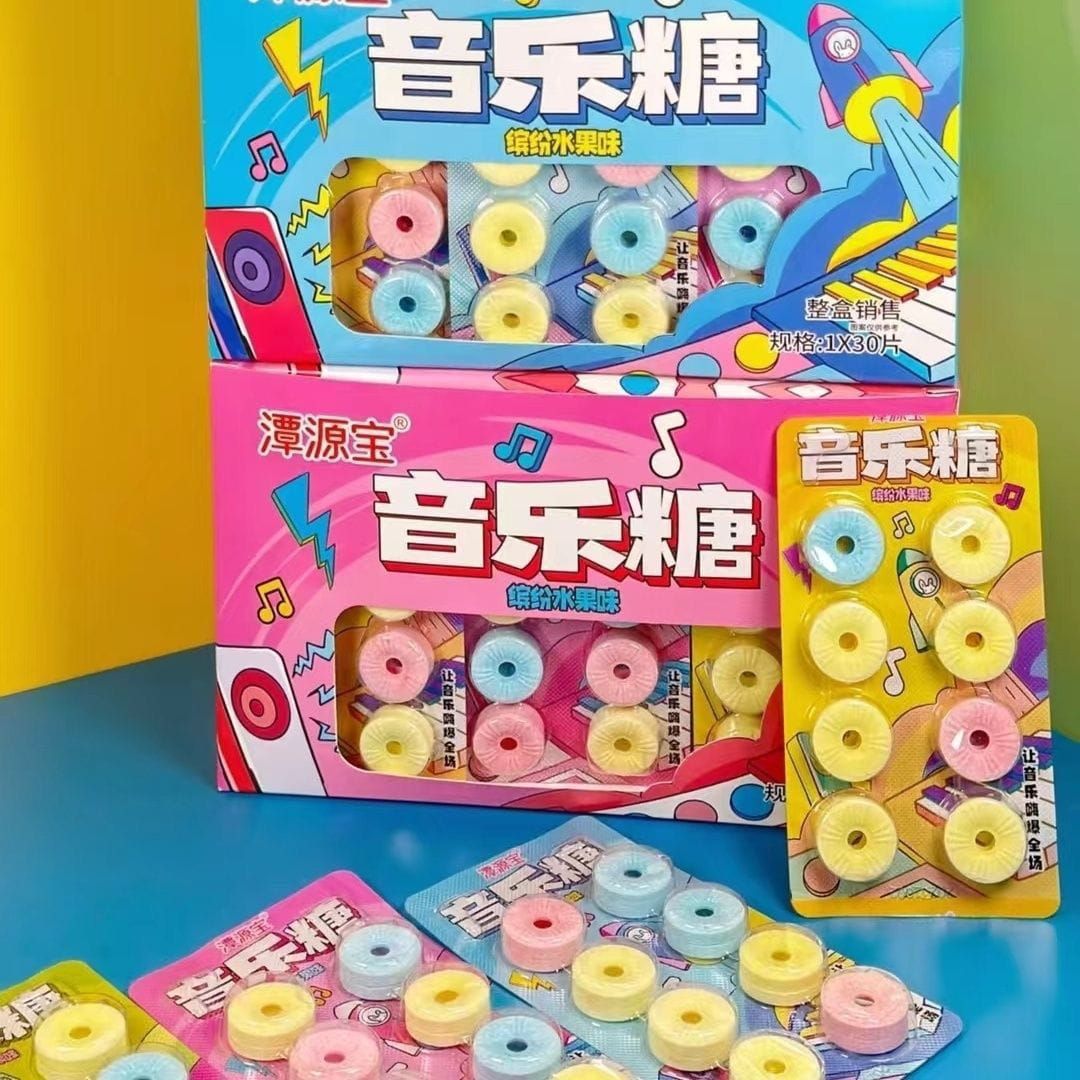 潭源宝 口哨音乐糖TYB WHISTLE CANDY[30UNIT/BOX][12BOX/CTN]