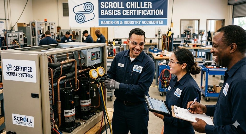 Scroll chiller basics certification