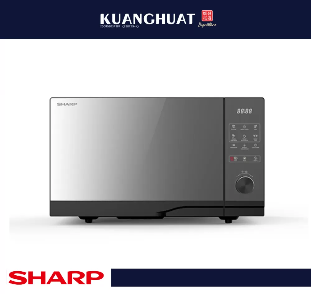 SHARP 23L Maintenance Digital Dial Flatbed Microwave Oven R2321FGK